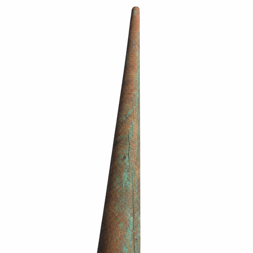 [POL009U] Pole 9m (Light)(Copper Oil)